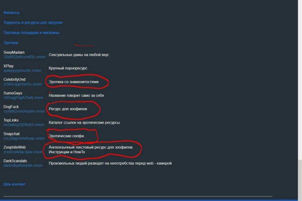 Список сайтов даркнета